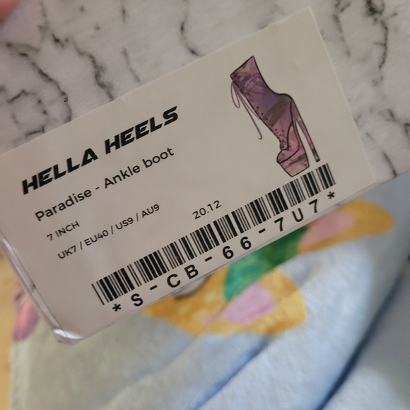 BRAND NEW Club Hella Heels - Groovy Chic Boot - Size US 9 - Picture 6 of 7
